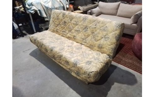 BANQUETTE CLIC CLAC HOUSSE JAUNE