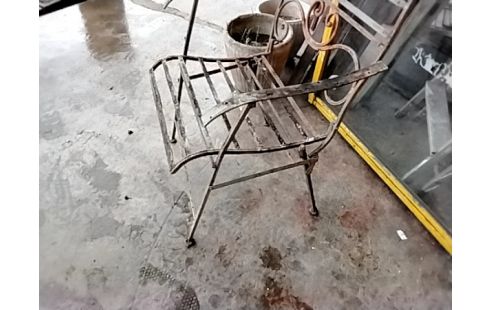 FAUTEUIL METAL STRUCTURE