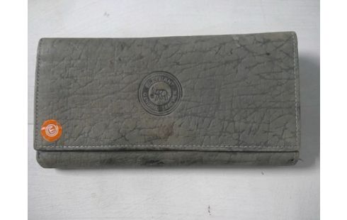PORTEMONNEE ELEPHANT GRIJS LEDER