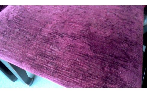 6 STOELEN OOSTERS BORDEAUX FLUWEEL MET