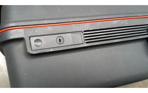 MALLE COFFRE DELSEY GRIS PVC, , CLE