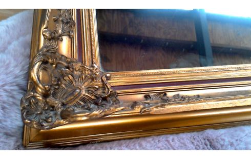 ESPEJO DORADO TEÑIDO