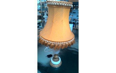 STEHLAMPE KUPFER MARMORSTEIN