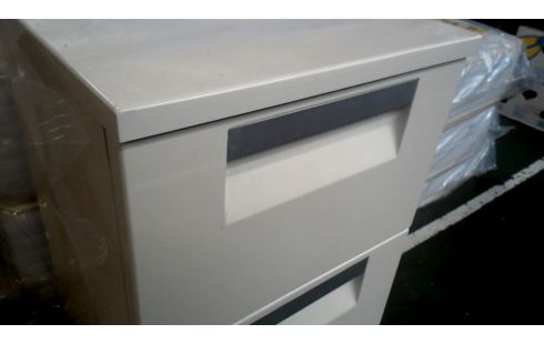 MEUBLE SALLE DE BAINS BLANCHE 4 TIROIRS