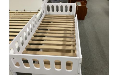 LIT ENFANT 90x200 moderne blanc LIT ENFANT 90X200 MODERNE BLANC