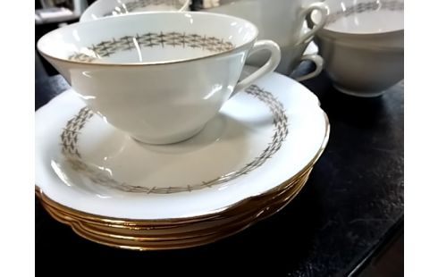 SERVICE A CAFE Liseret doré