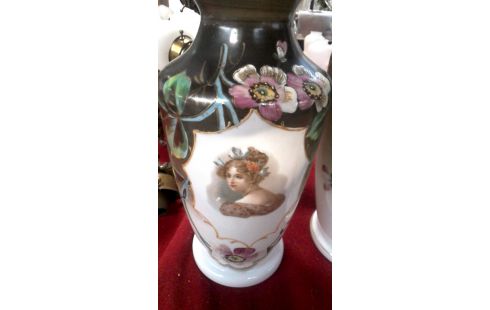 ACCESORIOS DE CHIMENEA, , JARRÓN CON TAPA, , OPALINA