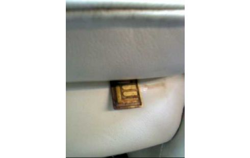 SESSEL <ELASTOFORM> LEDEROPTIK BEIGE GESCHW.