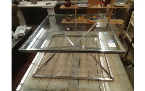 TABLE BASSE VERRE DESIGN