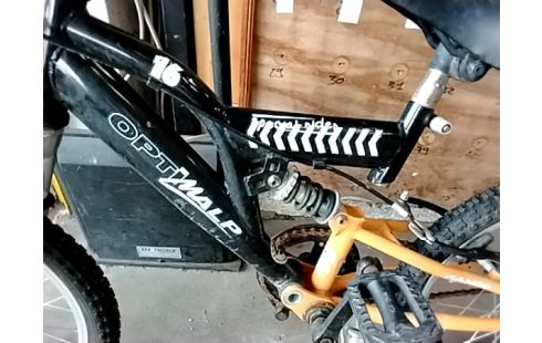 VTT ENFANT OPTIMALP NOIR JAUNE