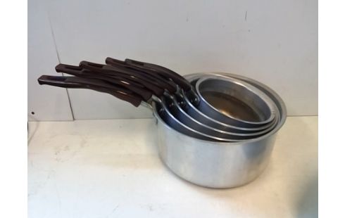 LOT DE CASSEROLES ALU