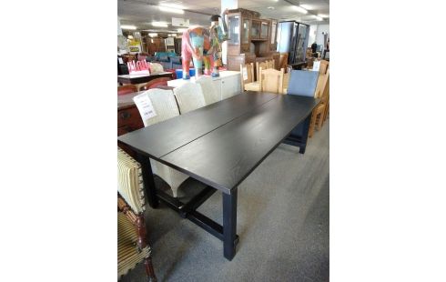 TABLE IKEA NOIRE 2 ALLONGES