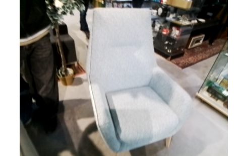 FAUTEUIL TISSU GRIS