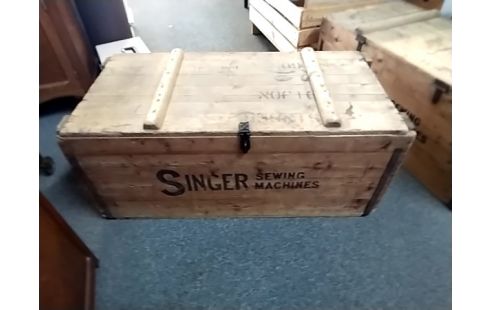 CAISSE Bois Ancienne Singer