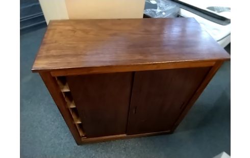 MEUBLE D'APPOINT Bois pm 2 portes coulissantes