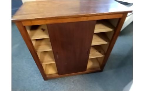 MEUBLE D'APPOINT Bois pm 2 portes coulissantes