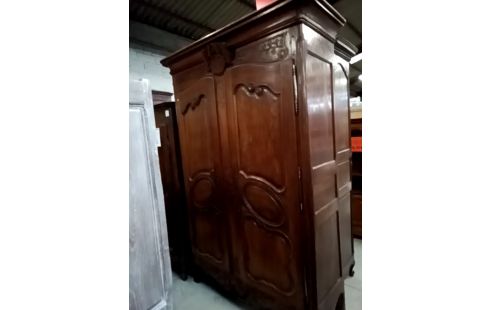 ARMOIRE 2 PORTES CINTRÉES + BOUQUET