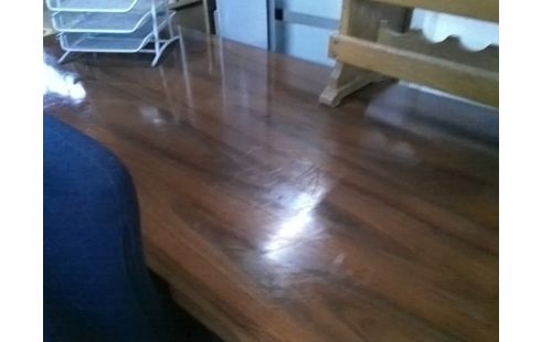 BUREAU STYLE SCANDINAVE (ABIME PIED GAUCHE)