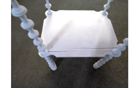 SELLETTE Blanche 2 niveaux