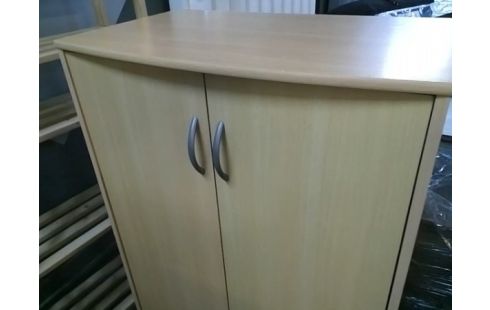 MEUBLE DE RANGEMENT 2P (AVEC ETAGERES)