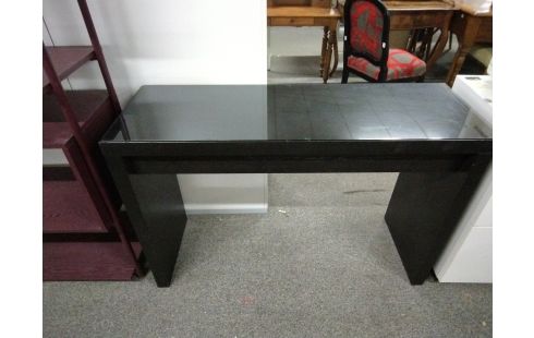 CONSOLE 1 TIROIR TEINTE WENGE