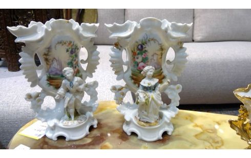 VASE DAS PAAR PORZELLAN