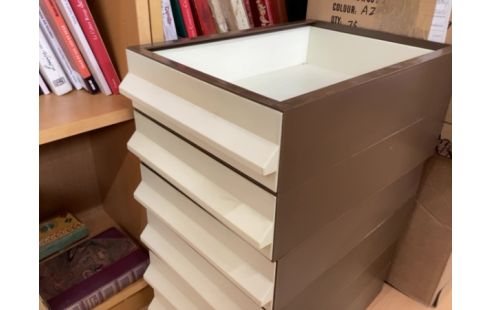 RANGEMENT TIROIRS PLASTIQUES LOT DE 3