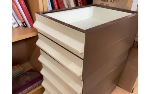 RANGEMENT TIROIRS PLASTIQUES LOT DE 3