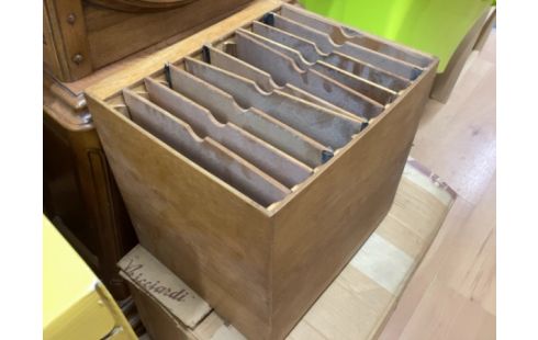 RANGEMENT PAPIER EN BOIS