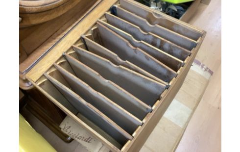 RANGEMENT PAPIER EN BOIS