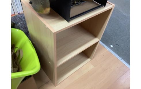 CHEVET 1 ÉTAGÈRE BOIS