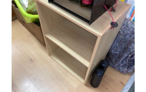 CHEVET 1 ÉTAGÈRE BOIS