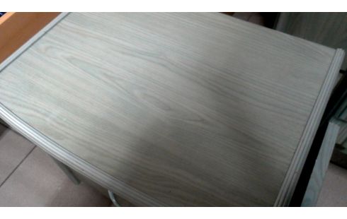 CHEVET VERTE BLEUE 2 TIROIRS L UNITE