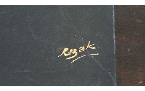 HUILE SUR TOILE SIGNE  REZAK