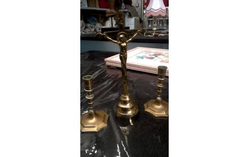 CRUCIFIJO BRONCE MET
