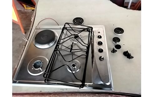 PLAQUE DE CUISSON GAZ BUTANE ÉLECTRIQUE WHIRLPOOL + RES