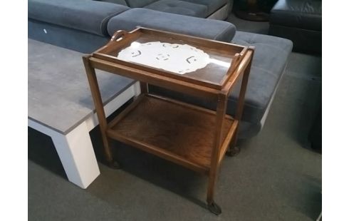 DESSERTE A ROULETTES BOIS