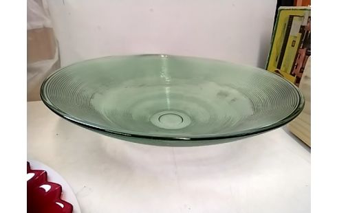 SALADIER Vert gm en verre