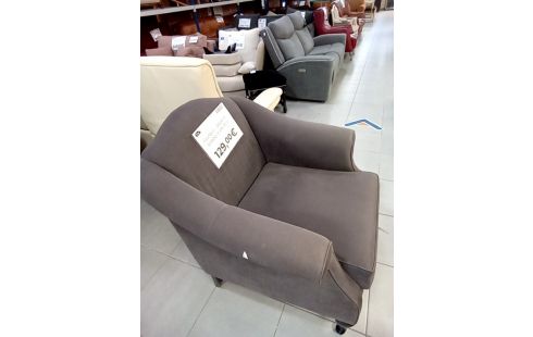 FAUTEUIL DECO ST BAROQUE GM GRIS