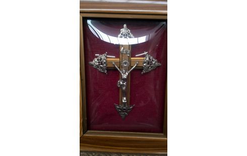 CADRE, , CRUCIFIX BOMBE GLACE