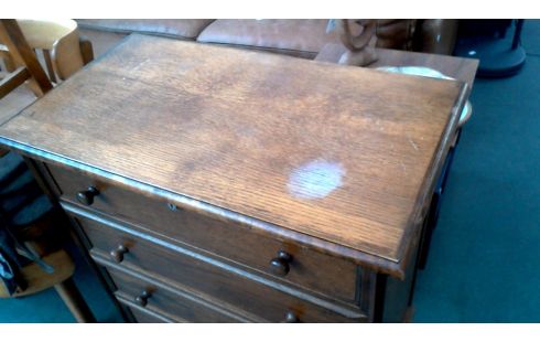 NÄHSCHRÄNKCHEN EICHE 4 SCHUBLADEN