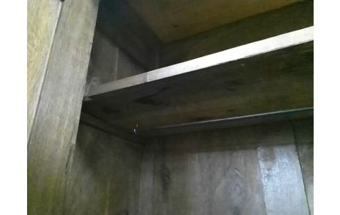 ARMOIRE ANCIENNE 2P 1T AVEC PENDERIE