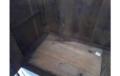 ARMOIRE ANCIENNE 2P 1T AVEC PENDERIE