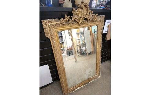 MIROIR DORE DANS L'ETAT