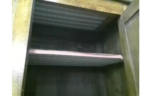 ARMOIRE ANCIENNE 2P 1T (ETAGERES ET 4T)