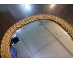 MIROIR OSIER FORME OEUF