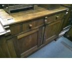 BUFFET BAS ANCIEN BOIS 2P 2T (L122 / P55 / H84)