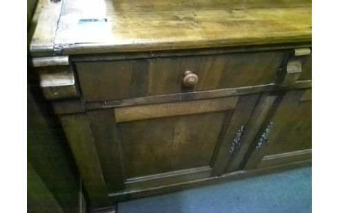 BUFFET BAS ANCIEN BOIS 2P 2T (L122 / P55 / H84)