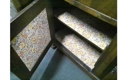 BUFFET BAS ANCIEN BOIS 2P 2T (L122 / P55 / H84)