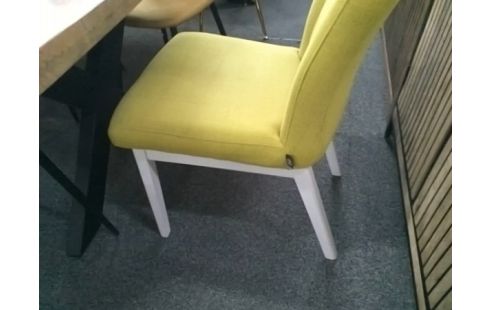 CHAISE MODERNE H&M TISSU JAUNE